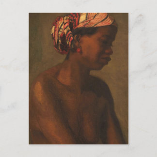 A Negress av Thomas Eakins Vykort