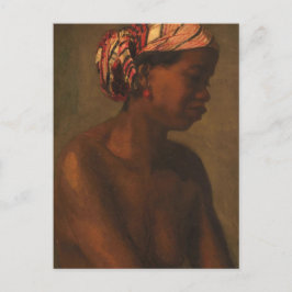 A Negress av Thomas Eakins Vykort
