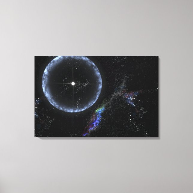 A Neutron star SGR 1806-20 Canvastryck (Framsida)