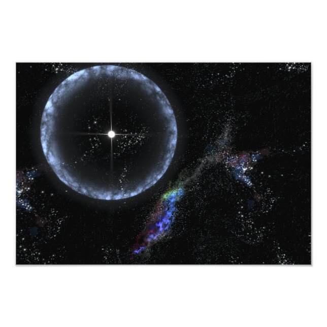 A Neutron star SGR 1806-20 Fototryck (Framsidan)