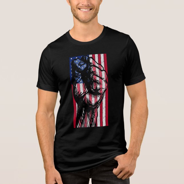A New American Revolution  T Shirt (Framsida)