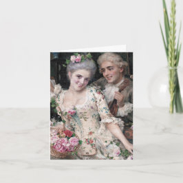 A New Basket of Flowers Tack Kort