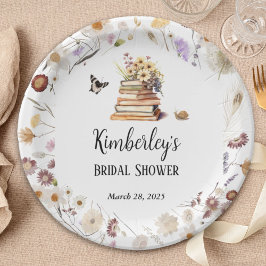 A New Chapter Baby Shower Storybook Wildflower