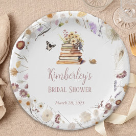 A New Chapter Baby Shower Storybook Wildflower
