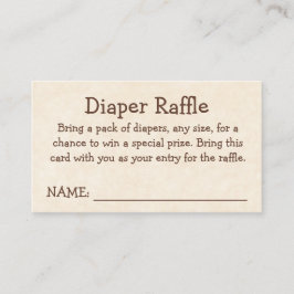 A New Chapter Begins - Diaper Raffle Tilläggskort