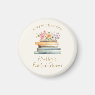 A New Chapter Books Bröllopsdusch Magnet