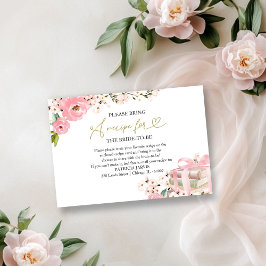 A New Chapter Books Bröllopsgavsfest Receptförfråg Inbjudningar