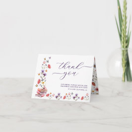 A New Chapter Bridal Shower Thank You Card Tack Kort