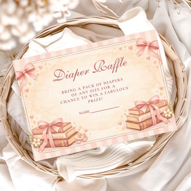 A New Chapter Storybook Diapper Raffle Tilläggskort (Skapare uppladdad)