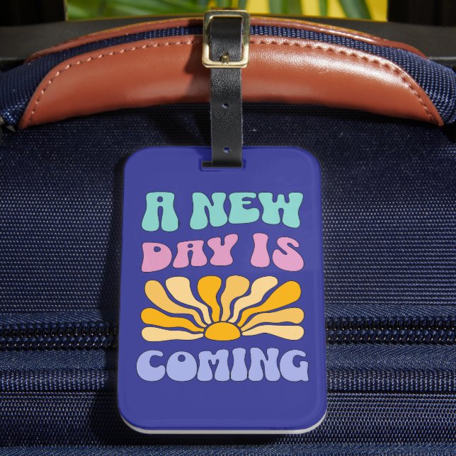 A New Day is Coming Bagagebricka (Framsida Insitu 2)