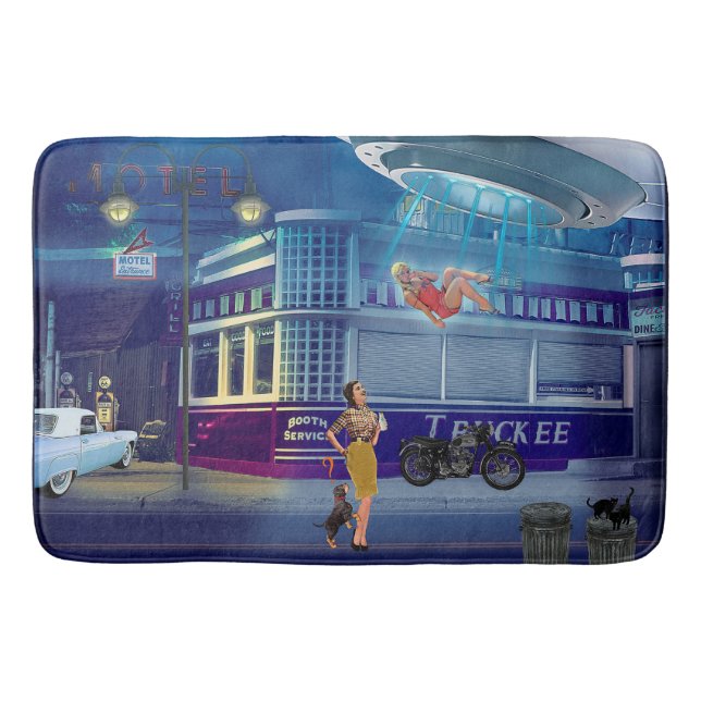 A New Flight Attendant Badrumsmatta (Framsidan)