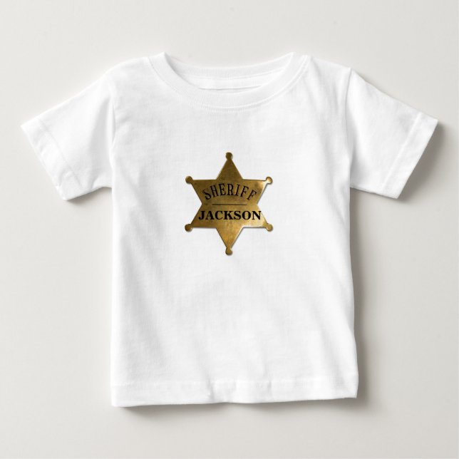 A New Lil'Sherriff i Town Tee Shirt (Framsida)