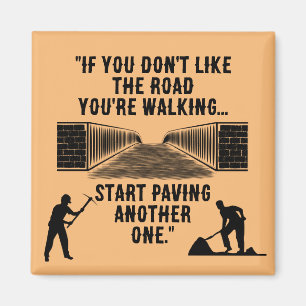 "A New Road" Magnet