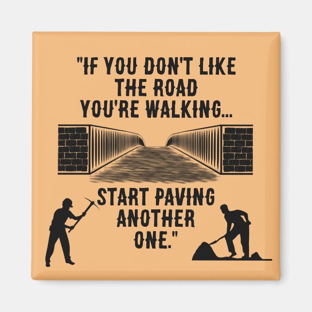 "A New Road" Magnet (Framsidan)