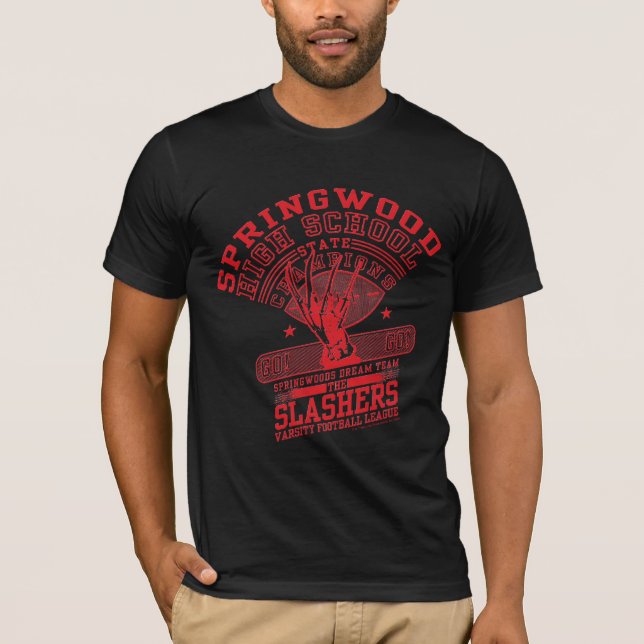 A Nightmare on Elm Street | Springwood High T Shirt (Framsida)