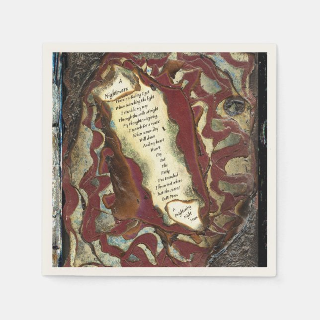 A Nightmare Pappersservett (Framsidan)