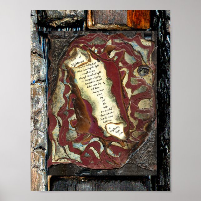 A Nightmare Poster (Framsidan)