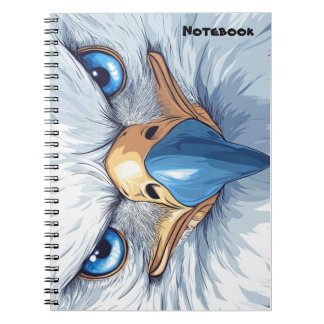 A notebook with eyes anteckningsbok