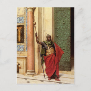 A Nubian Guard-vykort Vykort