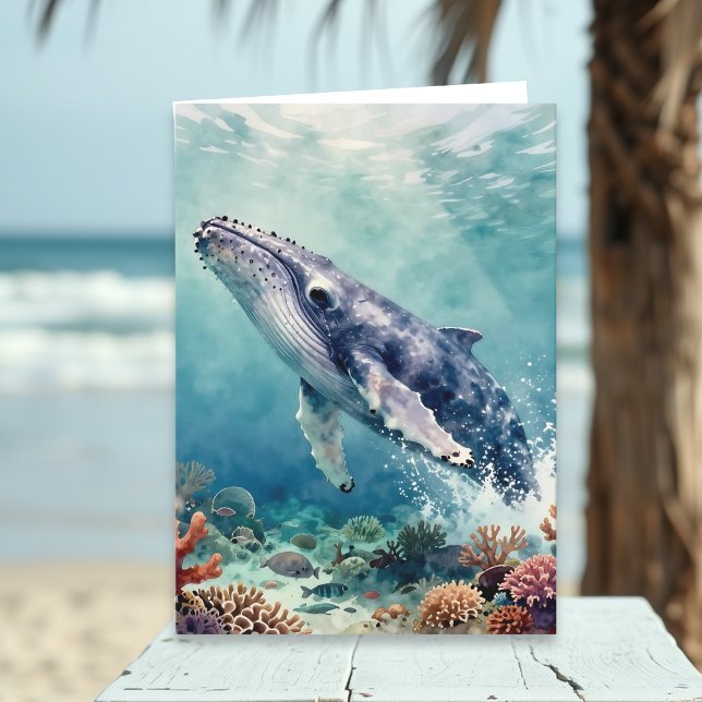 A Oceanic Themed Birthday Poem  Kort (Skapare uppladdad)