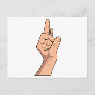 A OK ~ Hand Sign and Gestures a-ok 2 Vykort