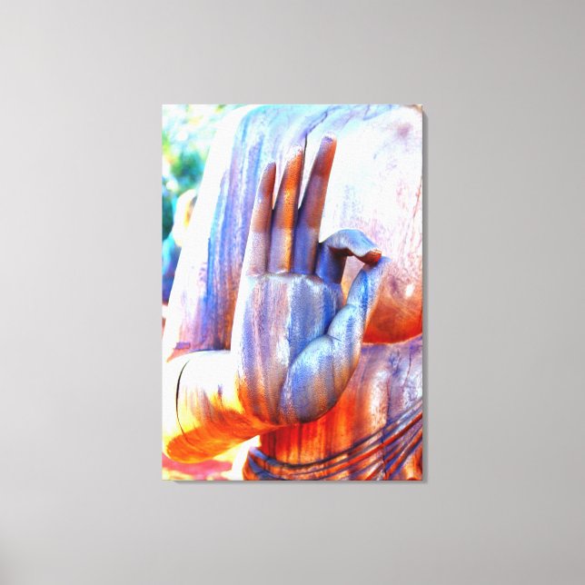 A-ok mudra-inslagen canvas (Framsida)