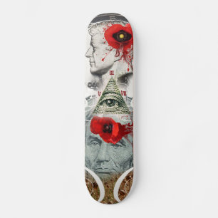 a. opium för samlas ~ old school skateboard bräda 18 cm