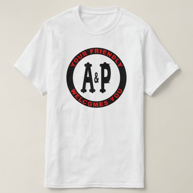A&P Illinois Livsmedel-lager T-shirt (Design framsida)