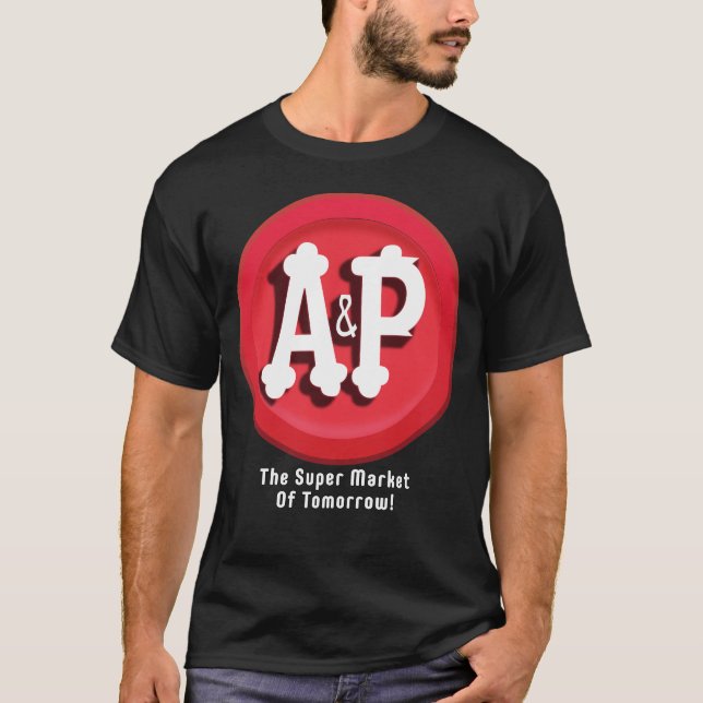 A&P-supermarknader T Shirt (Framsida)