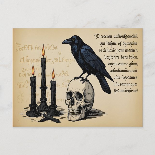 A Page from the Book of Magic Vykort (Framsida)