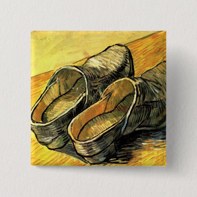 A Pair of Leather Clogs by Vincent van Gogh Knapp (Framsida)