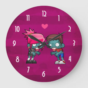 A Pair Zombies i Kärlek Stor Klocka