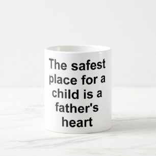 A pappor hjärta kaffemugg