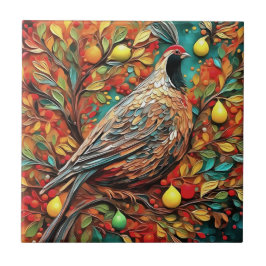 A Partridge In A Pear Tree Kakelplatta