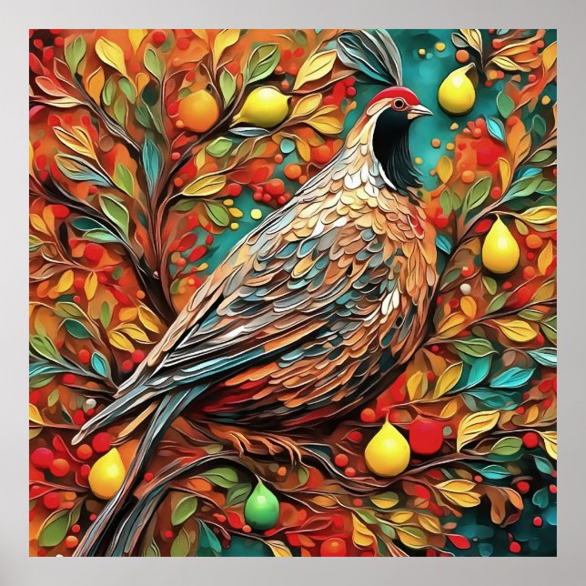 A Partridge In A Pear Tree Poster (Framsidan)