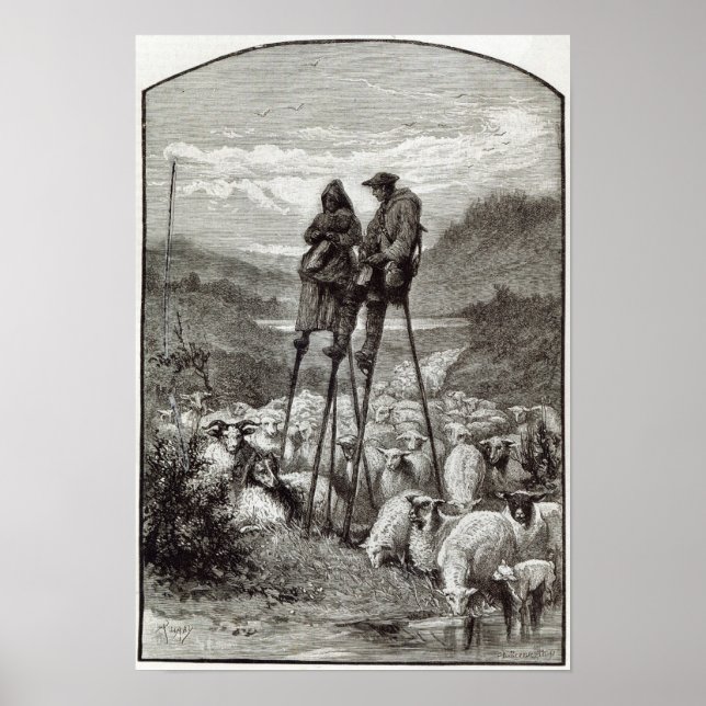 A Pastoral in Landes Poster (Framsidan)