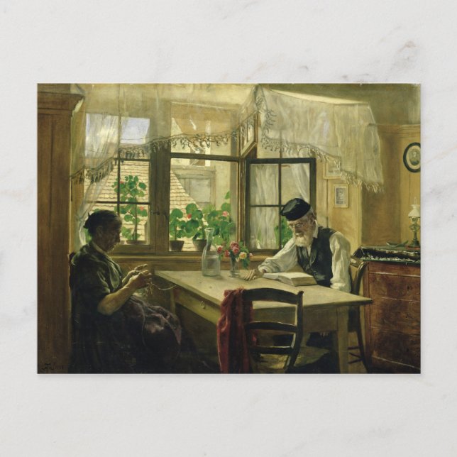 A Peace Söndag, 1876 Vykort (Framsida)