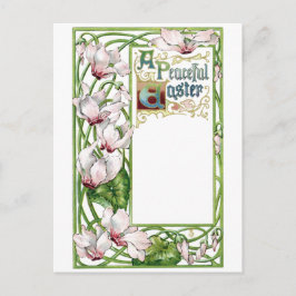 A Peaceful Easter Helg Vykort