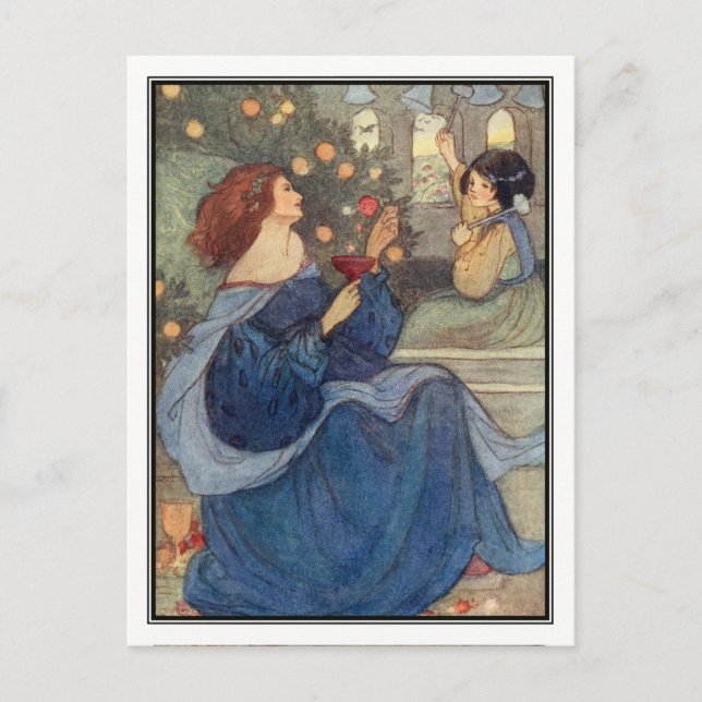 A Peal of Klockor av Florence Harrison Vykort (Framsida)