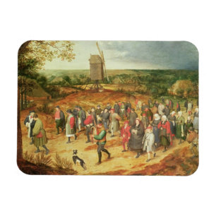 A Peasant Bröllop Magnet