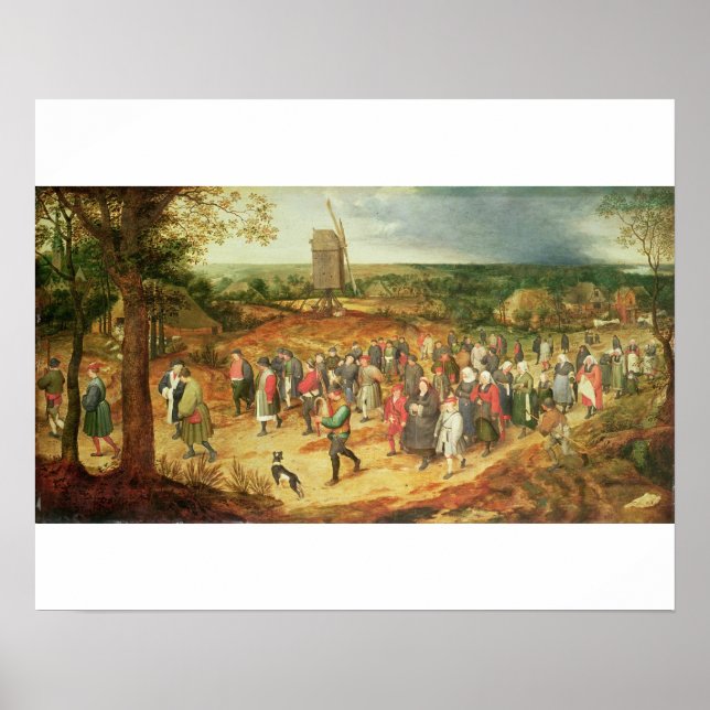 A Peasant Bröllop Poster (Framsidan)