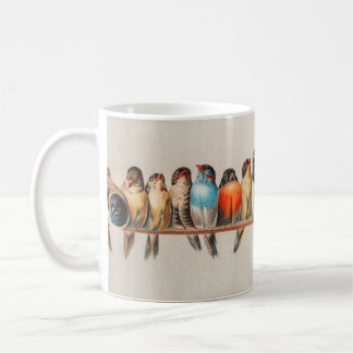 A Perch of Birds av Hector Giacomelli Kaffemugg