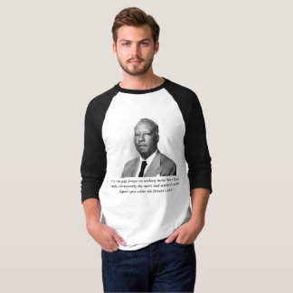 A. Philip Randolph bön som passionerad Wish Tee Shirt