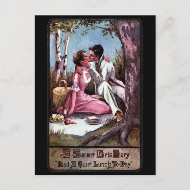 A Picnic och Kiss Vykort (Framsida)