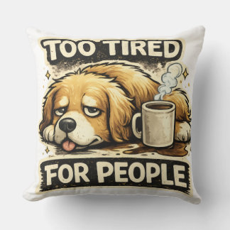 A pillow that explains your position kudde
