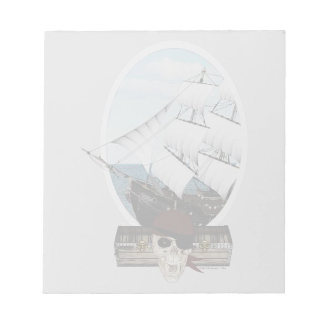 A PIRAT FRAKT ANTECKNINGSBLOCK (Framsida)