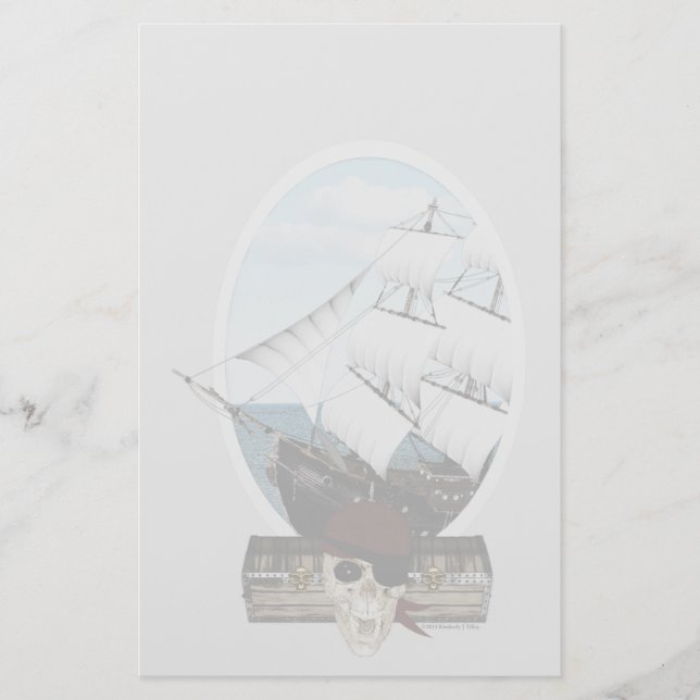 A PIRAT FRAKT BREVPAPPER (Framsida)