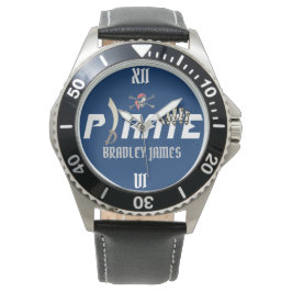 A PIRAT | Internationell Prata som en pirat dag Armbandsur