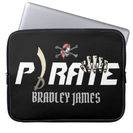 A PIRAT | Internationell Prata som en pirat dag Laptop Fodral