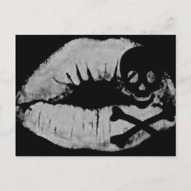 A Pirat Kiss Vykort (Framsida)